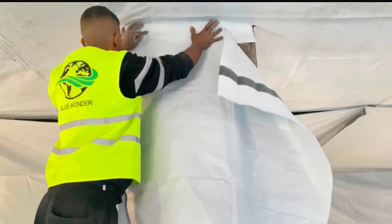Blue Wonder humanitäre Hilfe